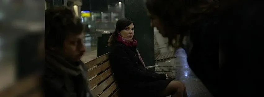 AT A STOP