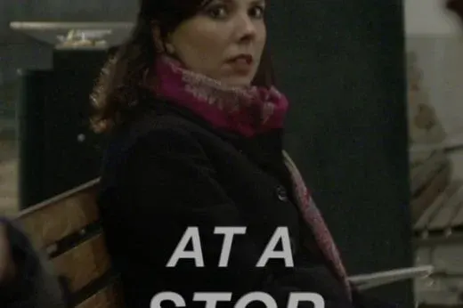 AT A STOP