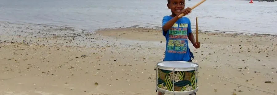 What happens to you for bringing drums to Africa?
