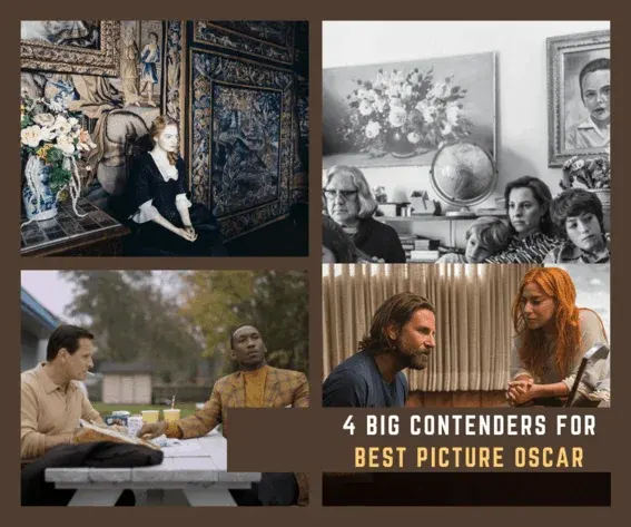 4 Big Contenders for Best Picture Oscar
