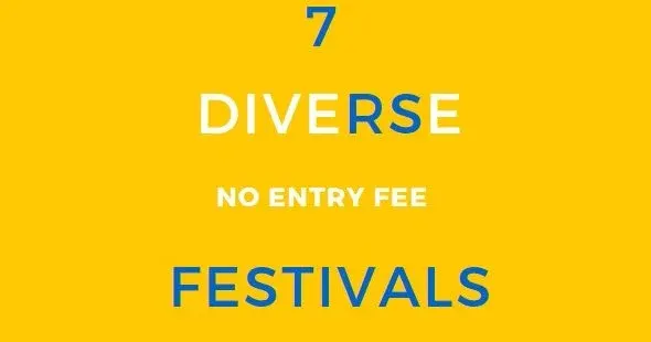 7 Diverse No Entry Fee Festivals